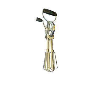 Vintage stainless steel hand, crank rotary eggbeater